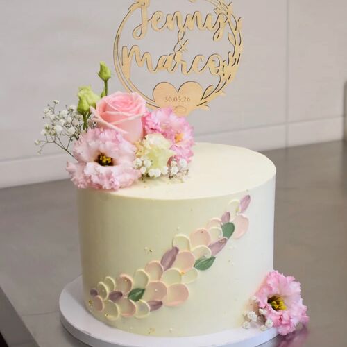Torte mit Cake Topper